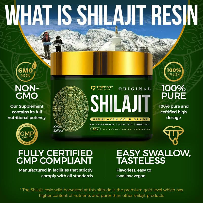 Pure Himalayan Shilajit Resin